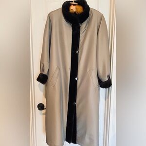 J. Percy for Marvin Richards Vintage Women’s Reversible Coat Size LP
